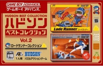 Hudson Best Collection Vol. 2: Lode Runner Collection box art for GameBoy Advance